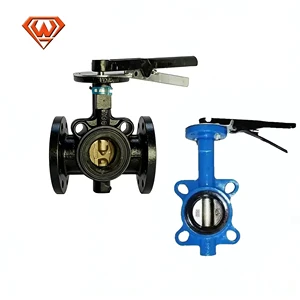 Butterfly Valve Exporter Manual Casting Iron Butterfly Valve