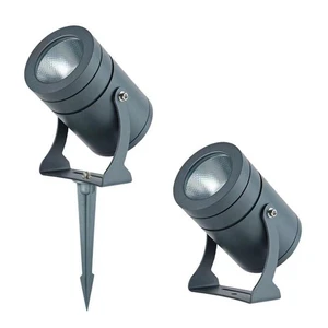 LED Garden Spike Light Lawn Lamp Outdoor Waterproof IP65 220V 110V Yard Bollard Landscape Decorative Lighting Ground Floor Light