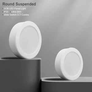 Factory Price 9W 12W 18W 24W Lighting Ceiling Round Surface Mounted LED Panel Light Downlight