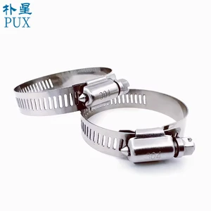 2024 Hose Clamp Custom Sizes Types American Of Hose Clip Hydraulic Heavy Duty Quick Release 316 Stainless Steel Hose Clamp