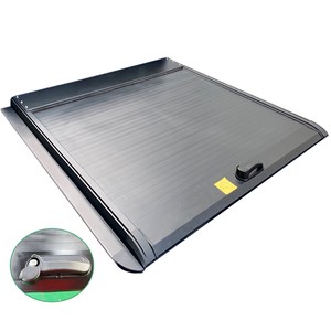 High Quality Manual Operated Aluminum Tonneau Cover For Ford Ranger Navara Pickup Truck Bed Retractable Roller Lid Waterproof