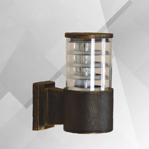Modern Outdoor LED Wall Light IP65 Waterproof Aluminum Polycarbonate Diffuser Wall Sconce for Porch & Garden Lighting