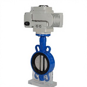 Manufacturer Direct Sales Electric Clamp Type butterfly Valve PTFE butterfly Valve Modulating Actuator butterfly Valve
