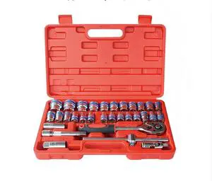 Automotive Mechanical Maintenance Vehicle Socket Wrench Toolbox Combination Hardware Set
