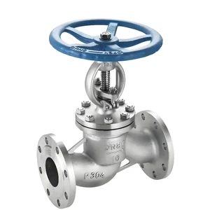 Customizable Stainless Steel Manual Globe Shutoff Valve with Flange Connection DN15-DN250 Soft Seal for OEM Water Stop Valve