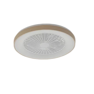Modern 3-Color 18-Inch LED 6-Speed Ceiling Fans Light Smart Dimmable Remote Control Low Profile Bedroom Flush Mount DC Motor