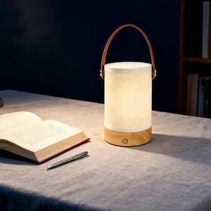 Custom Modern Eco-Friendly Mini LED Portable Lamp 2000mAh USB Rechargeable Dimmable Light for Promotional Gifts Bulk Supply