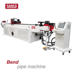 3D CNC Hydraulic Mandrel Pipe Bending Machine for Roll Cage Intercooler Charge Pipe Bicycle Frame Round Square Steel Tube Bender