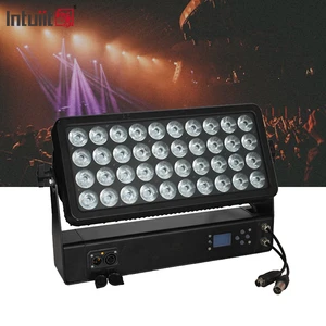 High Power 40x10W Outdoor IP65 4IN1 RGBW DMX Flood LED Spotlights WDMX for Landscape Application