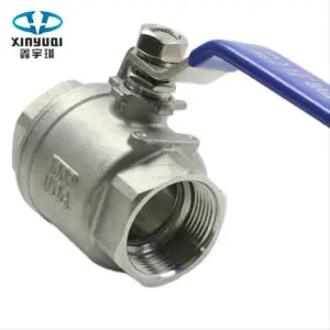 Factory Direct Wholesale 304 Stainless Steel 2PC Ball Valve DN8 1/4