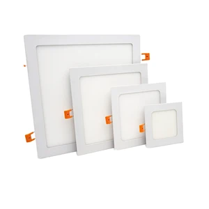 12W 6500K SMD2835 Aluminum IP20 Panel Light 220-240V 80 CRI LED Ceiling Light Office Hotel 1-Year Warranty CE CB ETL Certified