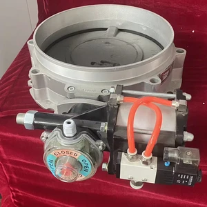 V1FSV2FS Pneumatic/Manual Aluminum Butterfly Valve Powder Valve For Cement Silo Durable Engineering Machinery Parts
