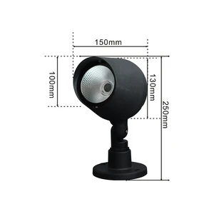 Scenery IP65 Aluminum Floodlight Spotlight Cob Outdoor Garden Lawn Lights Convenient Led Waterproof