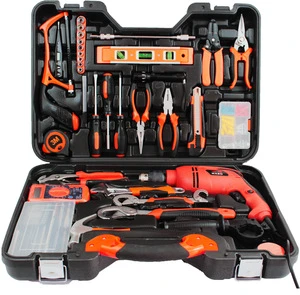 128 in 1 Custom High Quality Power Tool Combo Kit with Hard Case OEM 1 Set 3-Year Warranty for Repair