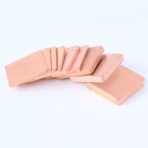 15x15mm Ultra Thin Pure Copper Heat Sink Graphics Card Chip High Thermal Conductivity Cooling Radiator Thermal Dissipation