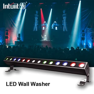 DMX512 IP65 Waterproof 85W RGBW LED Wall Washer Projection Lights Aluminum Linear Facade Architectural Exterior Lighting