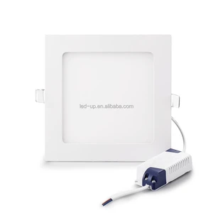 Ultra Slim Recessed Square CE RoHS 12 Watt Led Panel Light