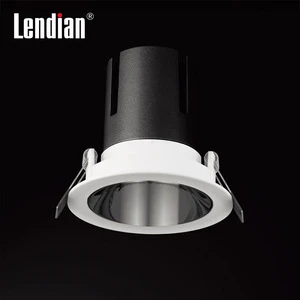 9W - 40W COB LED Module Downlight 2700K-6000K, Aluminum Recessed Replaceable Ceiling Spot Light For Commercial/Shower Rooms