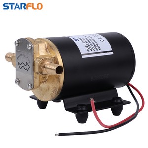STARFLO FP-12 12V / 24V DC 14LPM Fuel Transfer Pump Electric Automatic Hydraulic Lubricaton System Small Oil Gear Pump