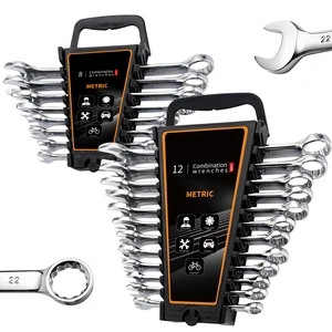 Wholesale Combination Wrench Set Metric Dual Purpose Spanner Mechanic Tool Set for Auto Repair