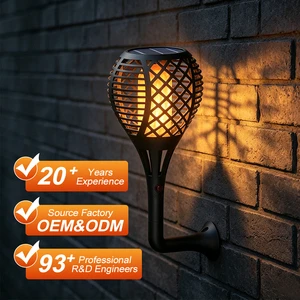 ALLTOP Park Street Light Landscape Outdoor Lighting Ip65 Waterproof Abs 3w Spike Led Solar Garden Light
