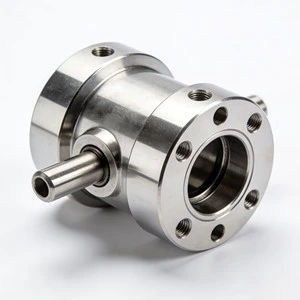 Custom Stainless Steel Precision Valve Body | Industrial Fluid Control Part Machining