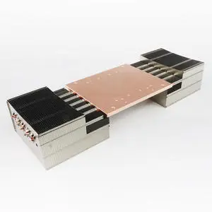 Custom 6000 Series CPU Radiator Desktop Liquid Cooling Water Heat Sink Aluminum Profiles with Cutting Bending & Welding Services