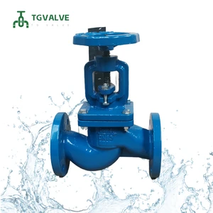 Industrial Globe Valve Supplier Ductile Iron GGG40 PN25 High Pressure Flanged End Valve Factory