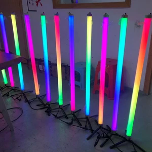 DC24V 360 Tube Programmable Rgb Milky PC Led Pixel Light bar Lighting Tube for Stage Club and Dance Party