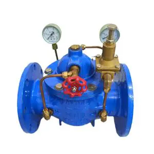 YX Brand Precision Control Manual Pilot Operated Ductile Iron Flanged Butterfly Valve Energy-Saving Pressure Reducing Valve
