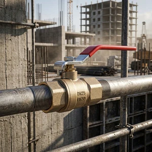 Brass Ball Valve Water OEM NPT Connection 3-Year Warranty