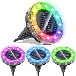 Solar Garden Waterproof Floor Light Outdoor Wall Light Lawn Landscape Decoration Buried Light