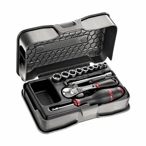 Socket Set 1/4 Inch Drive 605 Piece Professional Mechanics Tool Kit for Automotive Repair