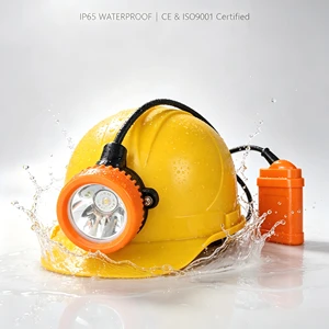4000mah ABS Material LED Safety Cap Lamp KJ3.5LM Underground Mining Lamp