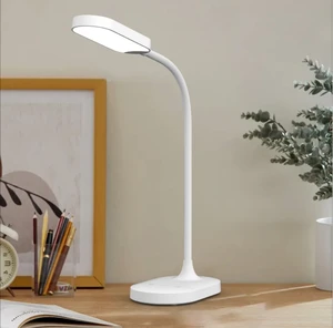 Modern LED Desk Lamp Battery Powered Stepless Dimming 3 Color Touch Control Table Lamp for Office Bedroom