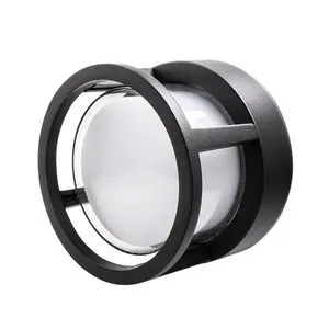 COYOLED Black Nordic Pillar Outdoor Lights Led Wall Waterproof Gate Pillar Lights Outdoor European Pillar Light