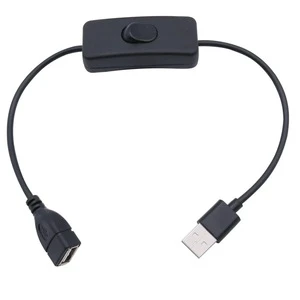 USB Switch Cable LED Desk Lamp Clip Small Night Light Cable