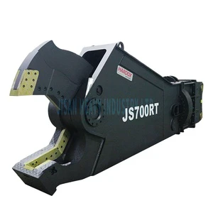 Heavy Duty 60 Ton Excavator Scrap Shear Mobile Demolition Hydraulic Tools for Construction Farm Handy Convenient Core Engine