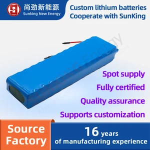 Wholesale 5V Output 36Ah 18650 Lithium Battery Pack for Bridge Solar Street Light Vehicle Mini Refrigerator Power Supply