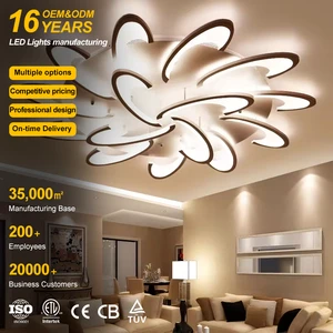 Wholesale Modern Romantic Simple Shape Dining Bed Room Indoor Home Lighting Crystal Led Warm Ceiling Lamp