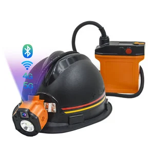 Smart LED Mining Cap Lamp Rechargeable Underground Miner Headlamp Explosion Proof Safety Cap Lamp Rechager For Underground Coal