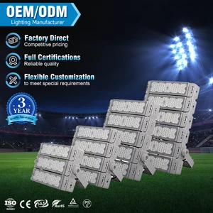 Hot Selling Outdoor Durable 100W 150W 200W 250W 300W Led Sport Stadium Building Tunnel Lighting Modules Flood Light
