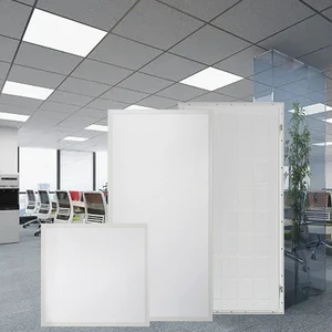 3000K 4000K 5000K Recessed Mounted Commercial Office 2ft 4ft 20w 30w 40w 50w Square Led Panel Light