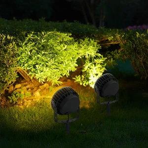 Factory Wholesale Landscape Warm White RGB LED Follow Spot Lights Lux Bridge Design Waterproof IP65 30W DMX512 Outdoor Use