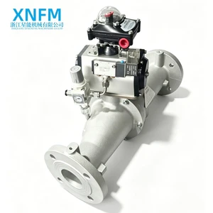 Xingeng Machinery VAB Aluminum Three-Way Gate Valve Flap Structure 22.5 Degree Pneumatic Shunt Y-Type Powders Bulk Normal