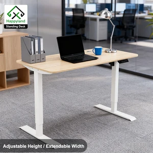 Escritorio Eléctrico Single Motor Electric Standing Desk Frame Double Crossbeams Height Adjustable Sit Stand Desk