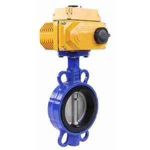 Carbon steel Butterfly Valve DNOVA WCB-316L-EPDM 16 bar compact flanged manual