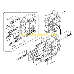 Pc40-1 Main Control Valve