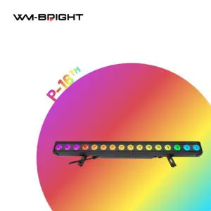 Waterproof RGBW 4in1 Pixel Bar LED Wall Washer Spotlights DMX512 Control IP65 Rated 90 CRI Ra90 Wedding Stage Lighting DJ Disco