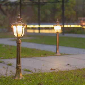 New European-style Outdoor Lawn Lamp, Waterproof and Rustproof, Special Garden Lamp for Villas and Residential Areas
